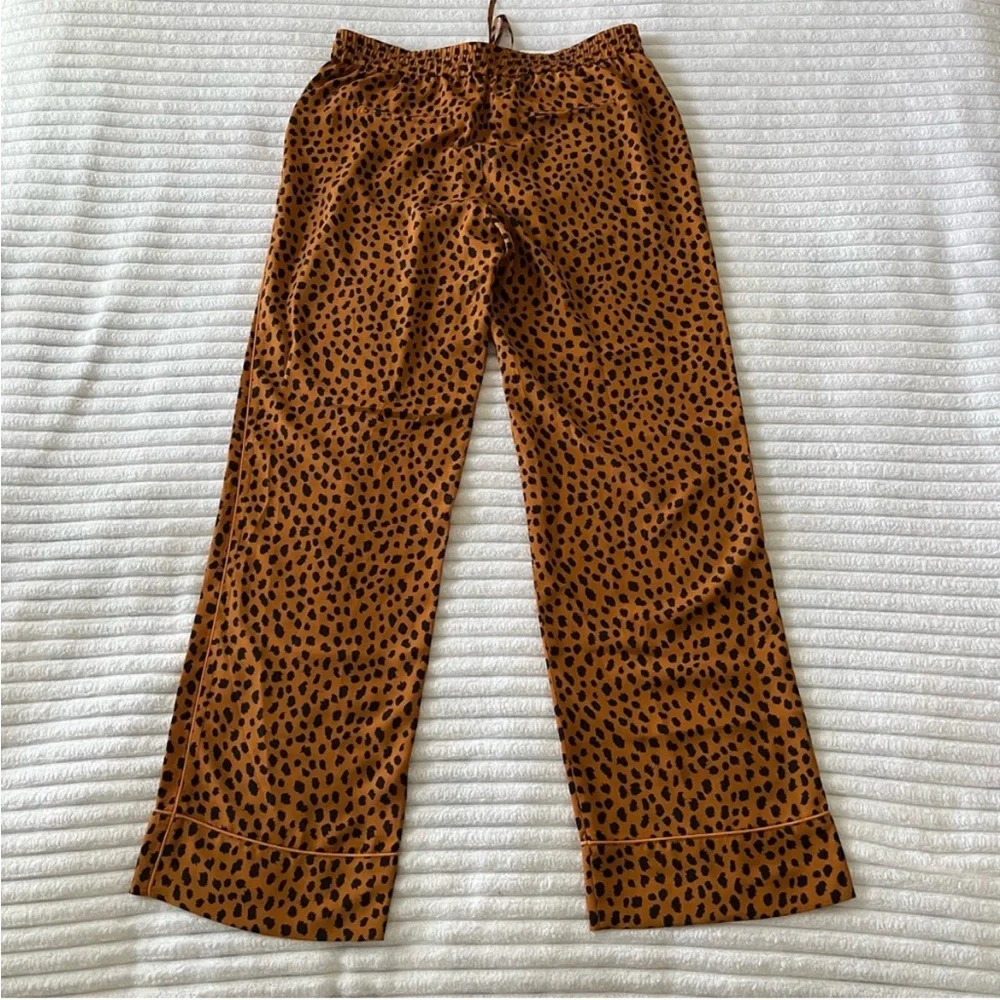 Joie Leopard Print Pajama Pants